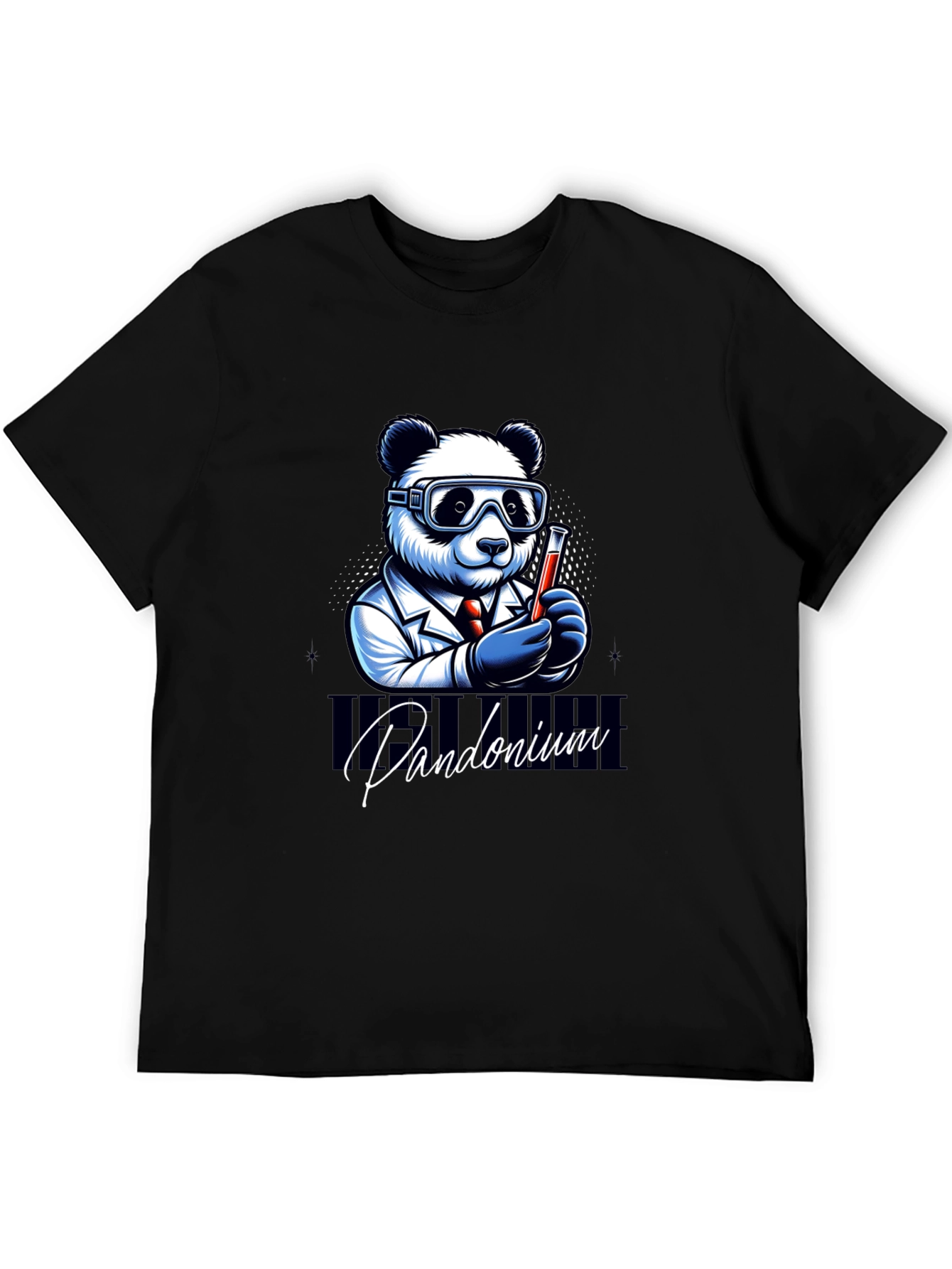 Pandamonium Science T-Shirt - Lab Panda