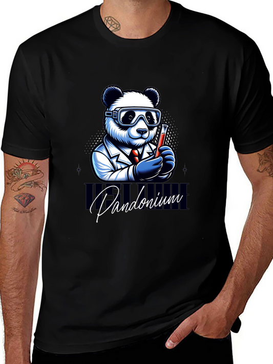 Pandamonium Science T-Shirt - Lab Panda