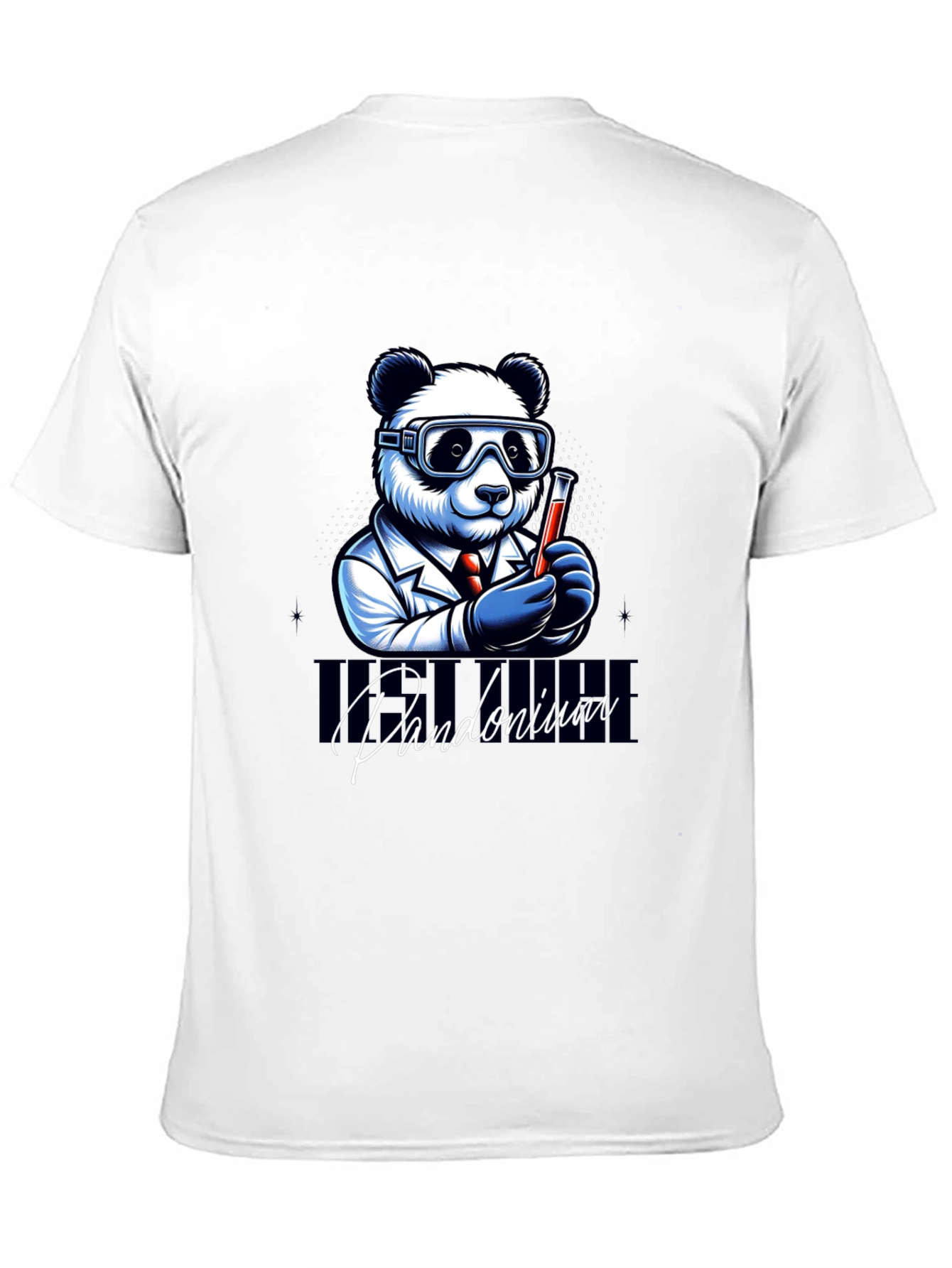 Pandamonium Science T-Shirt - Lab Panda