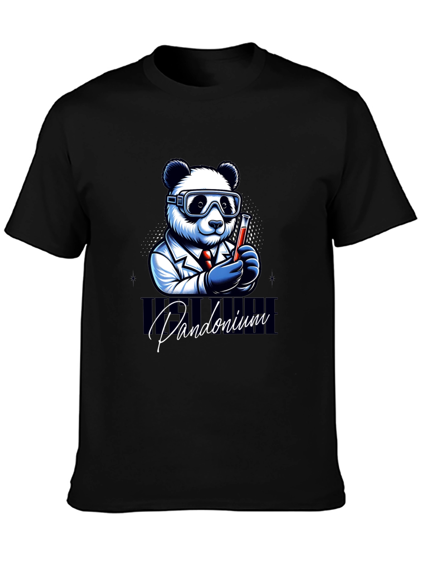 Pandamonium Science T-Shirt - Lab Panda
