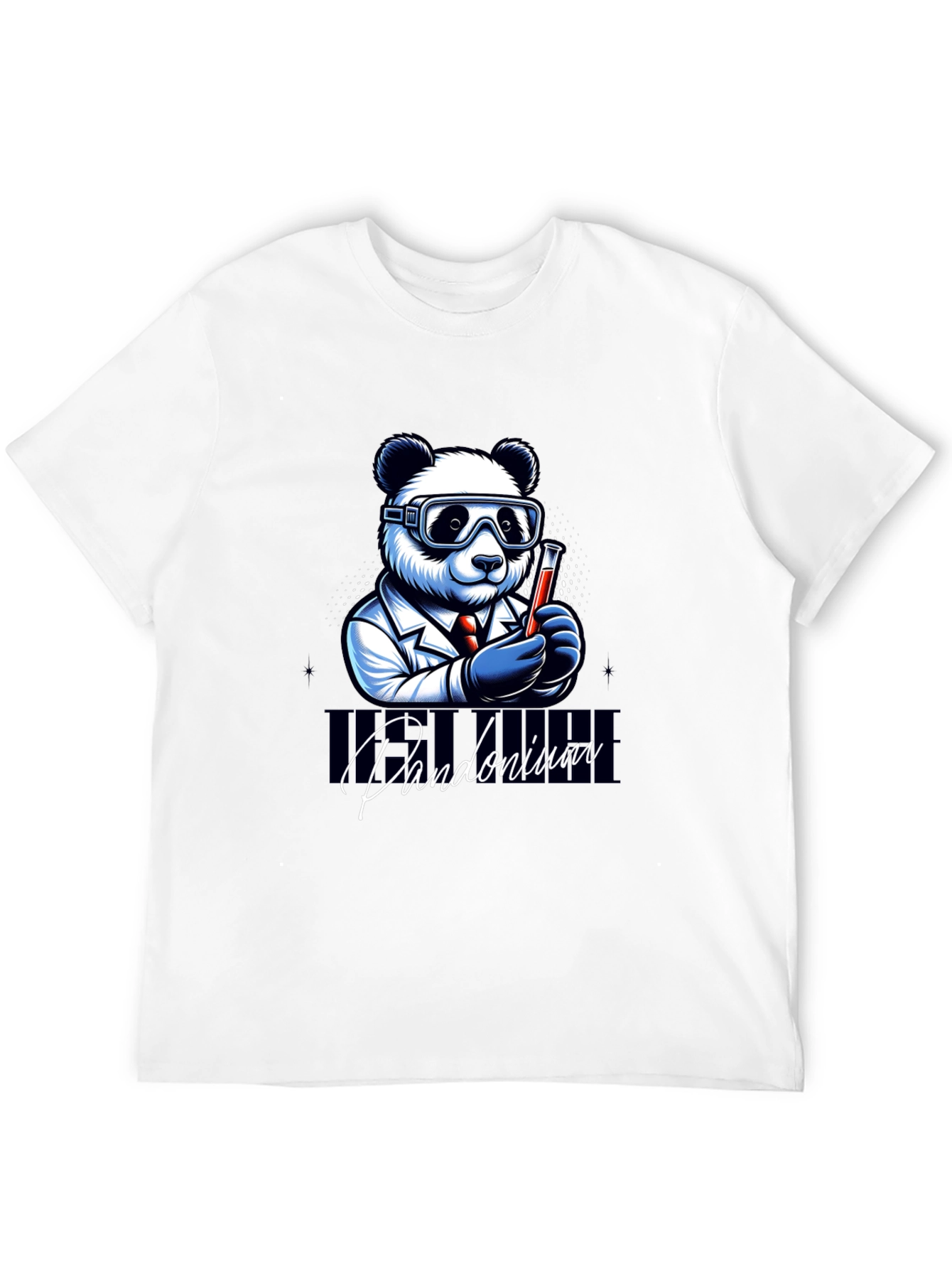 Pandamonium Science T-Shirt - Lab Panda