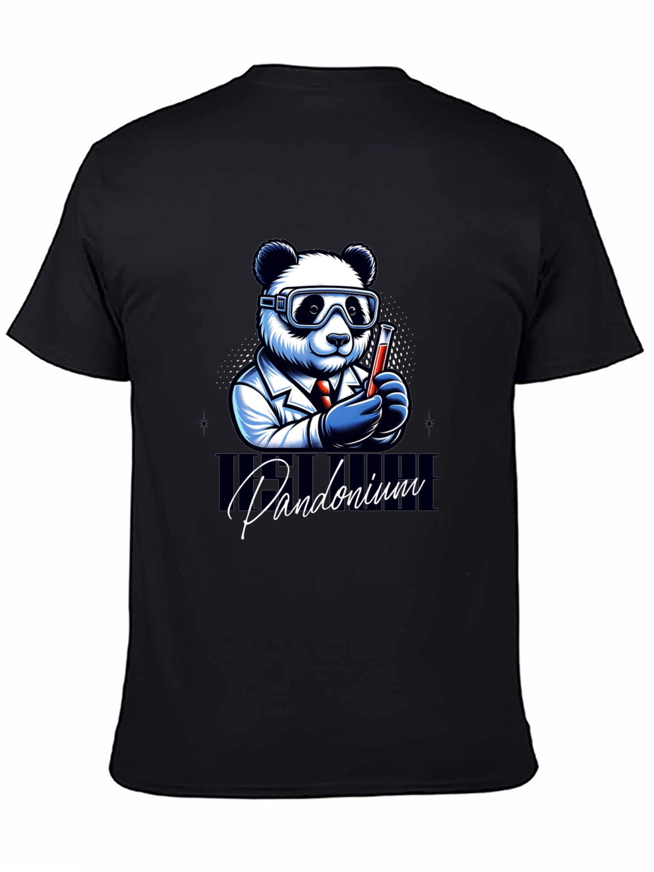 Pandamonium Science T-Shirt - Lab Panda