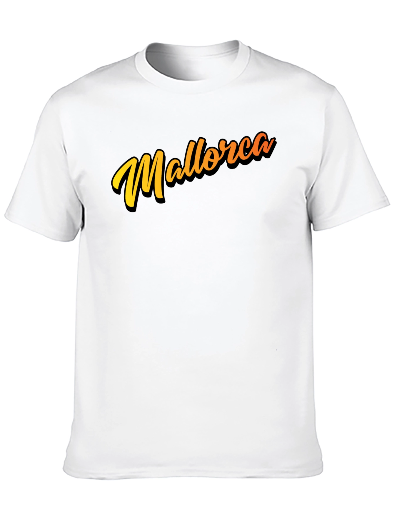 Mallorca Graphic Tee - Stylish Black T-Shirt