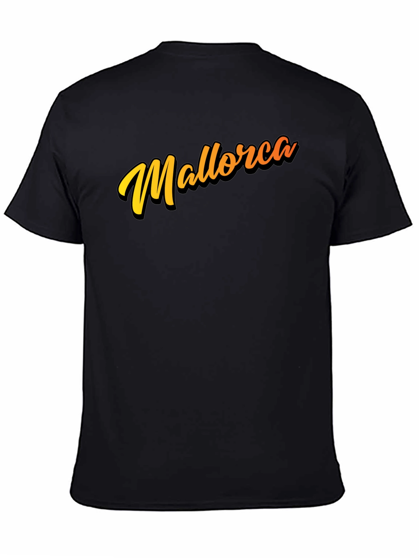 Mallorca Graphic Tee - Stylish Black T-Shirt