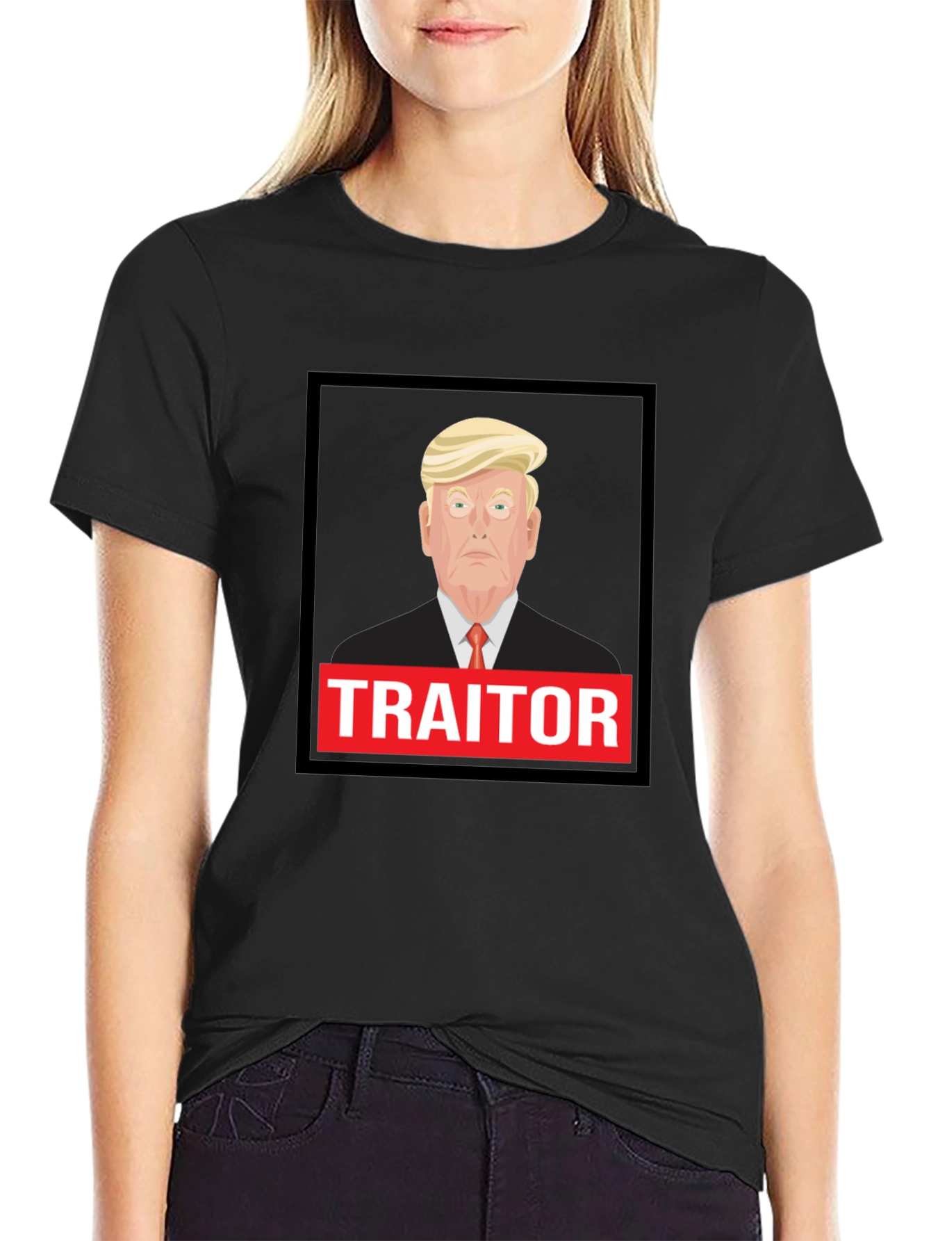 Traitor Graphic Tee - Political Satire T-Shirt