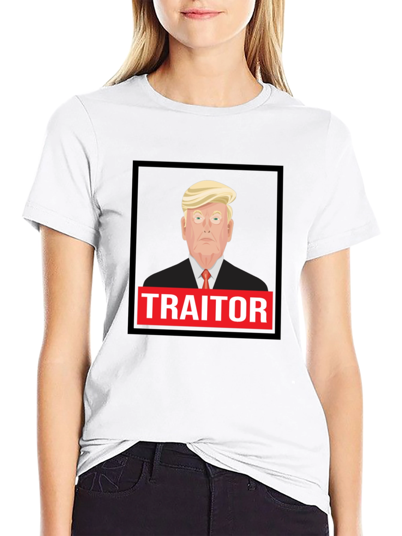 Traitor Graphic Tee - Political Satire T-Shirt