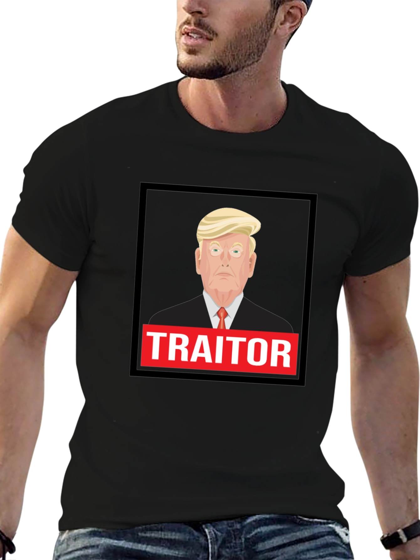 Traitor Graphic Tee - Political Satire T-Shirt