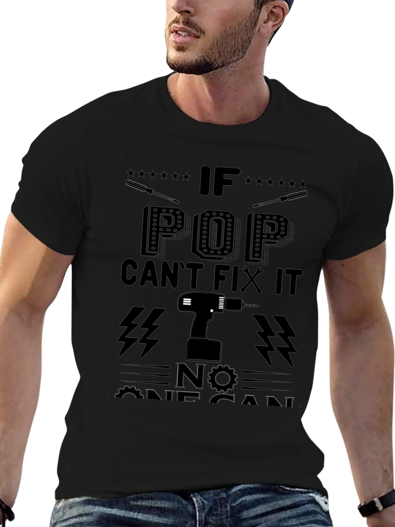 Pop Can Fix It T-Shirt - Dad Gift