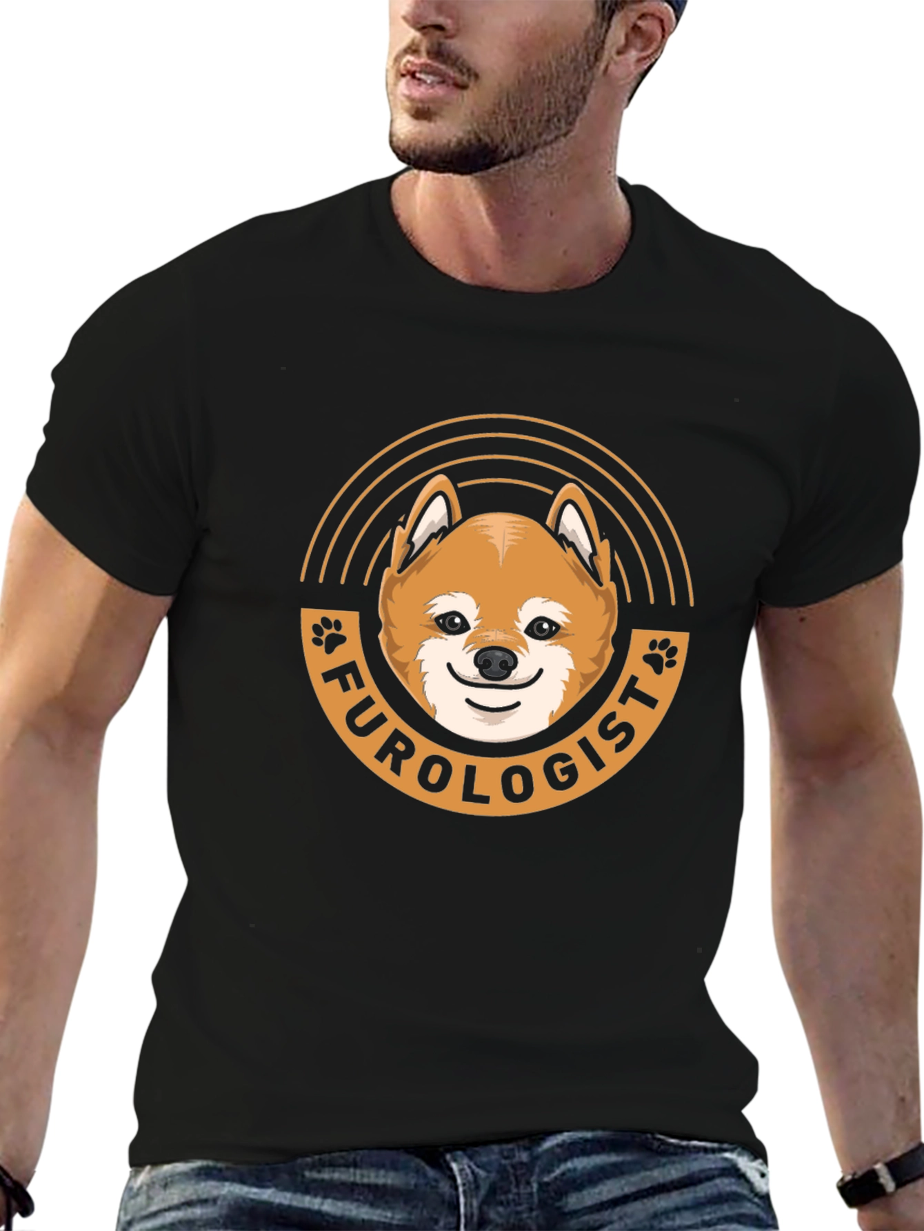 Furologist Dog Graphic Tee - Shiba Inu T-Shirt