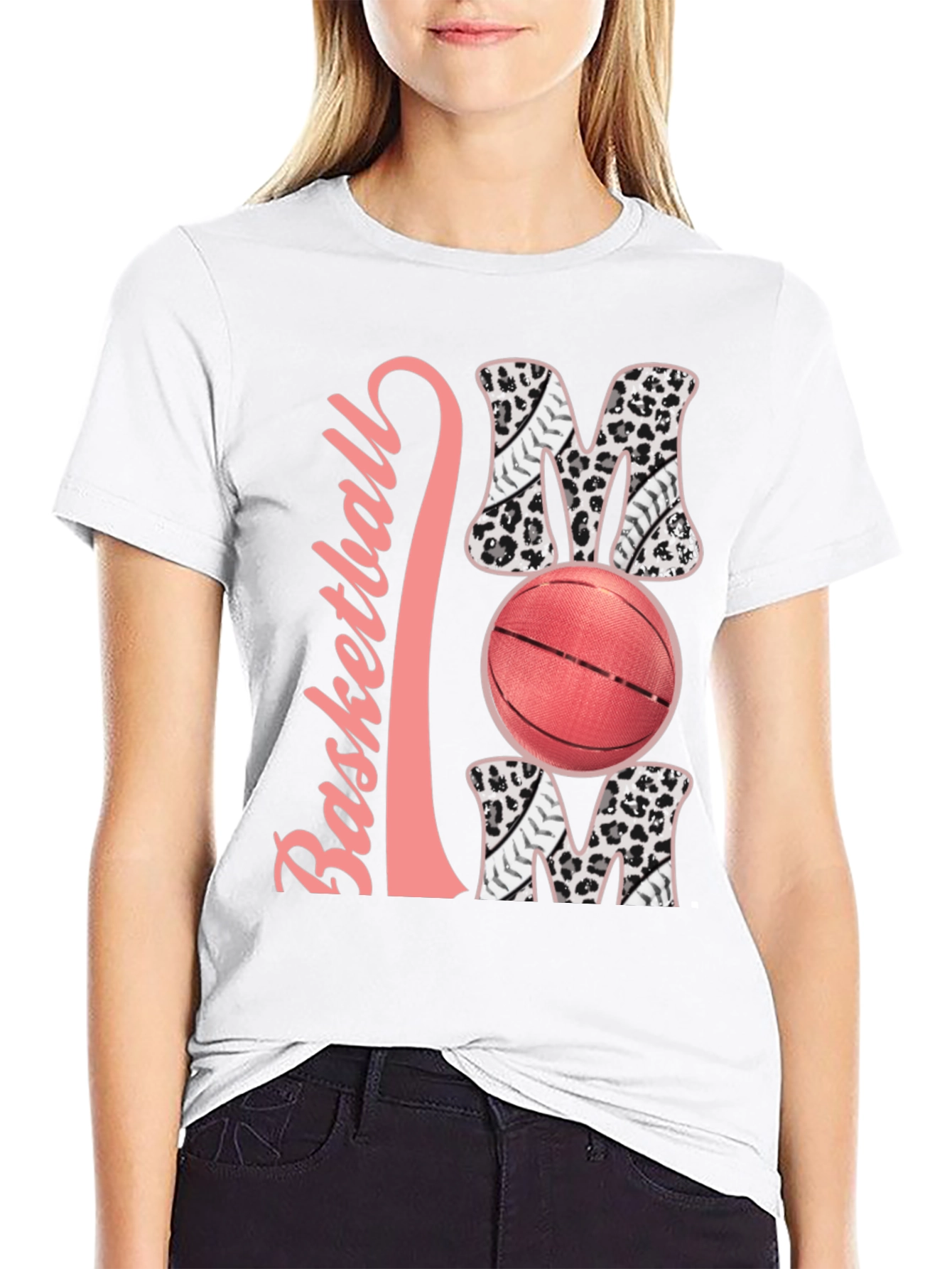 Basketball Mom Graphic Tee