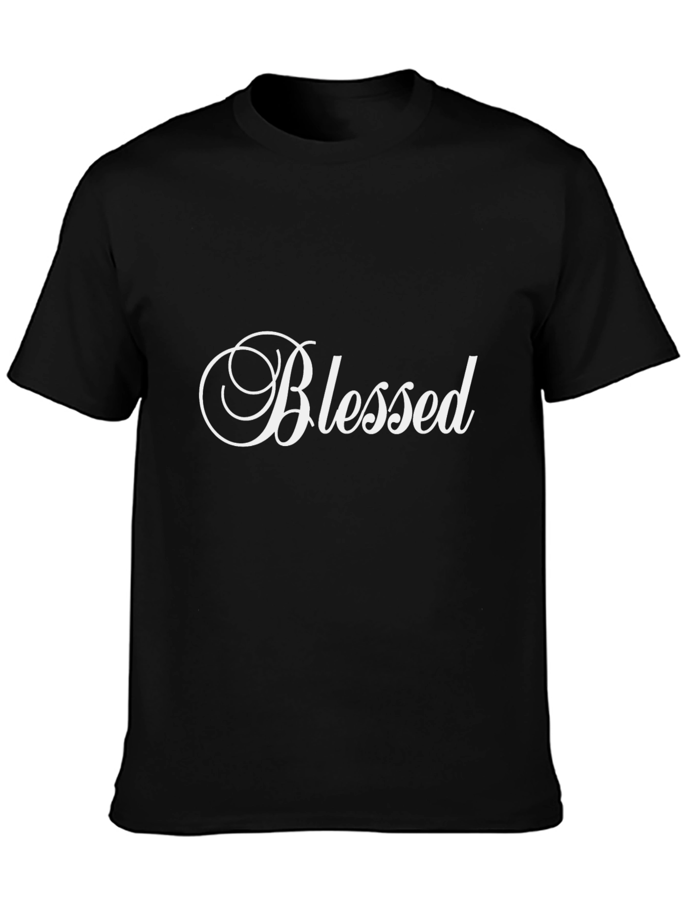 Blessed Graphic T-Shirt - Short Sleeve Crew Neck