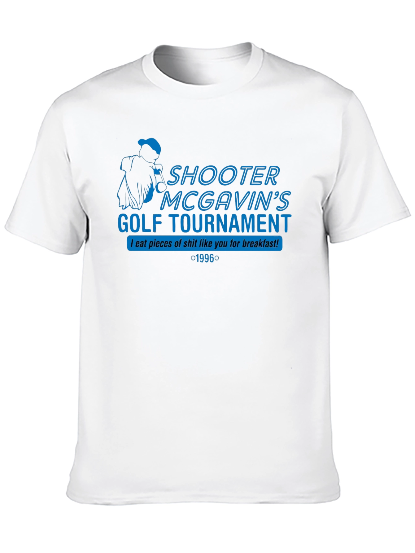 Shooter McGavins Golf Tournament Black T-Shirt