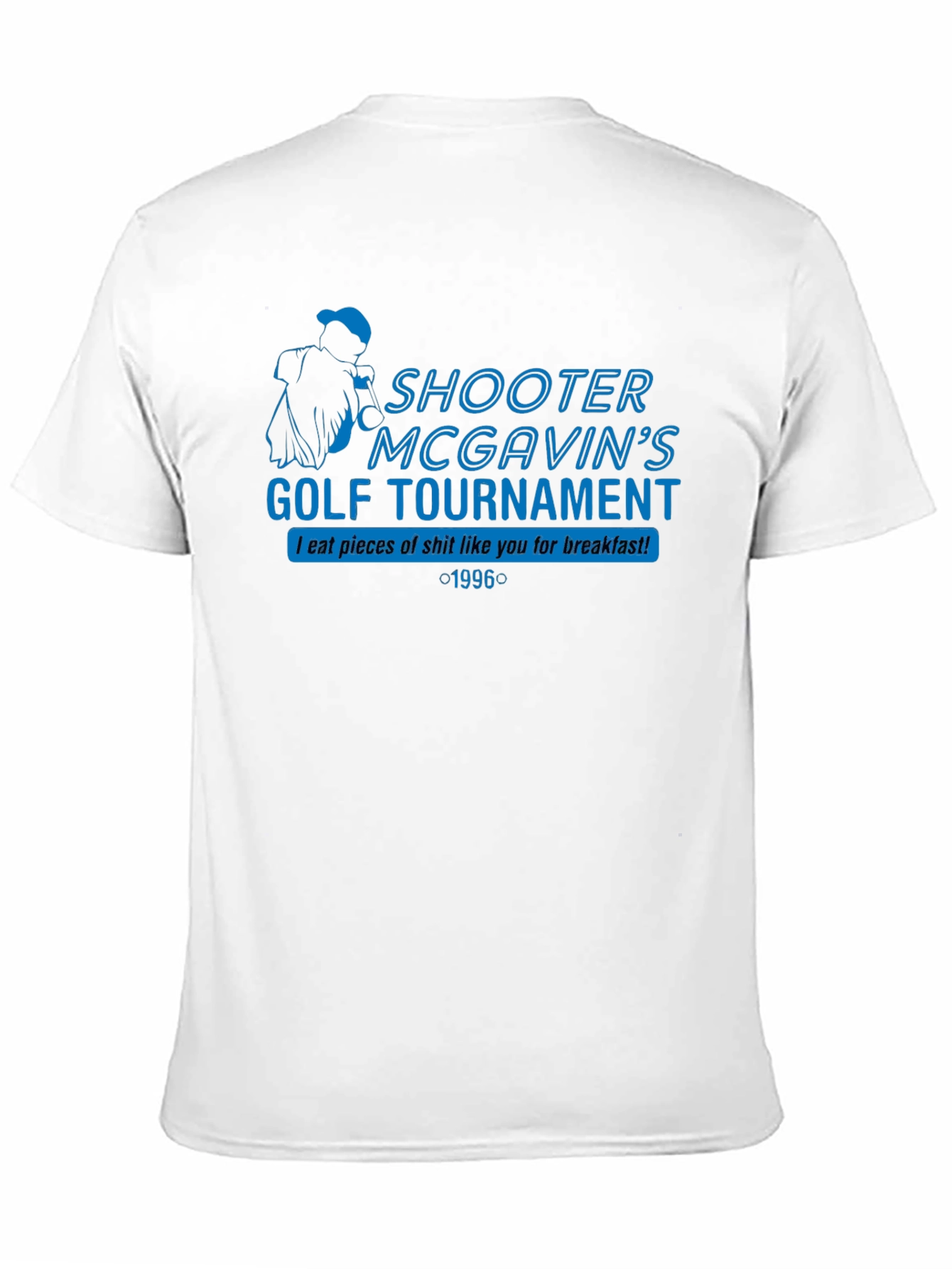 Shooter McGavins Golf Tournament Black T-Shirt