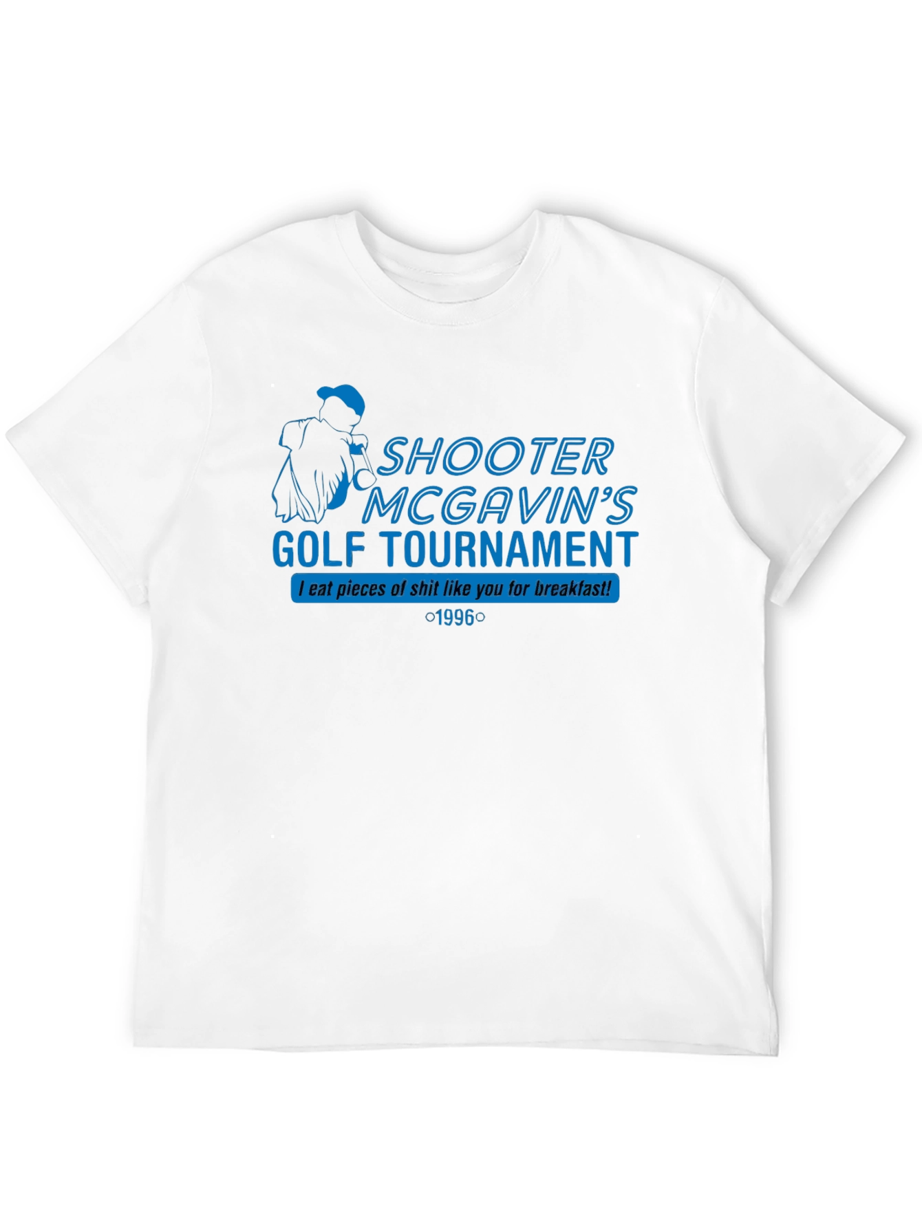 Shooter McGavins Golf Tournament Black T-Shirt