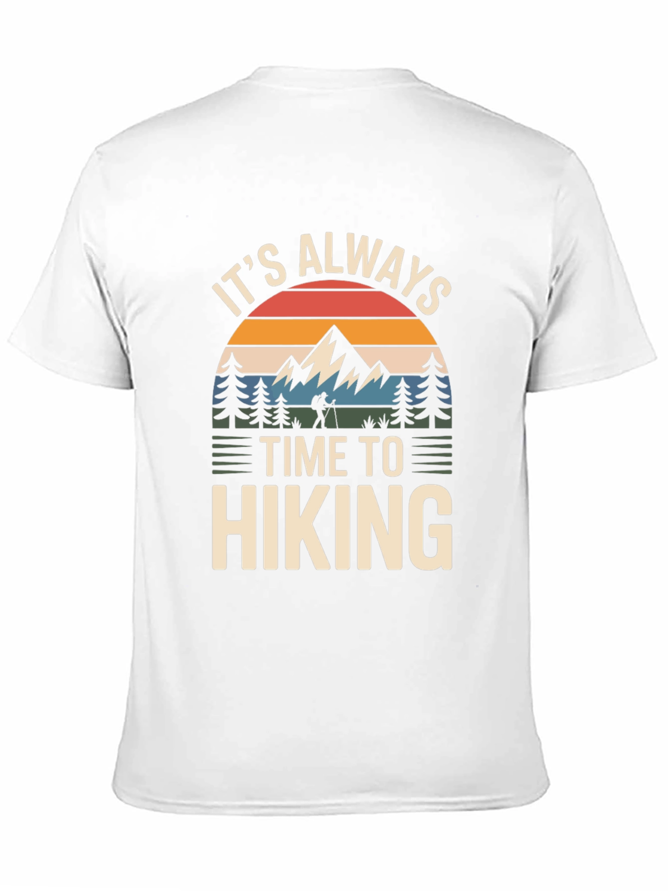 Its Always Time To Hiking Graphic T-Shirt