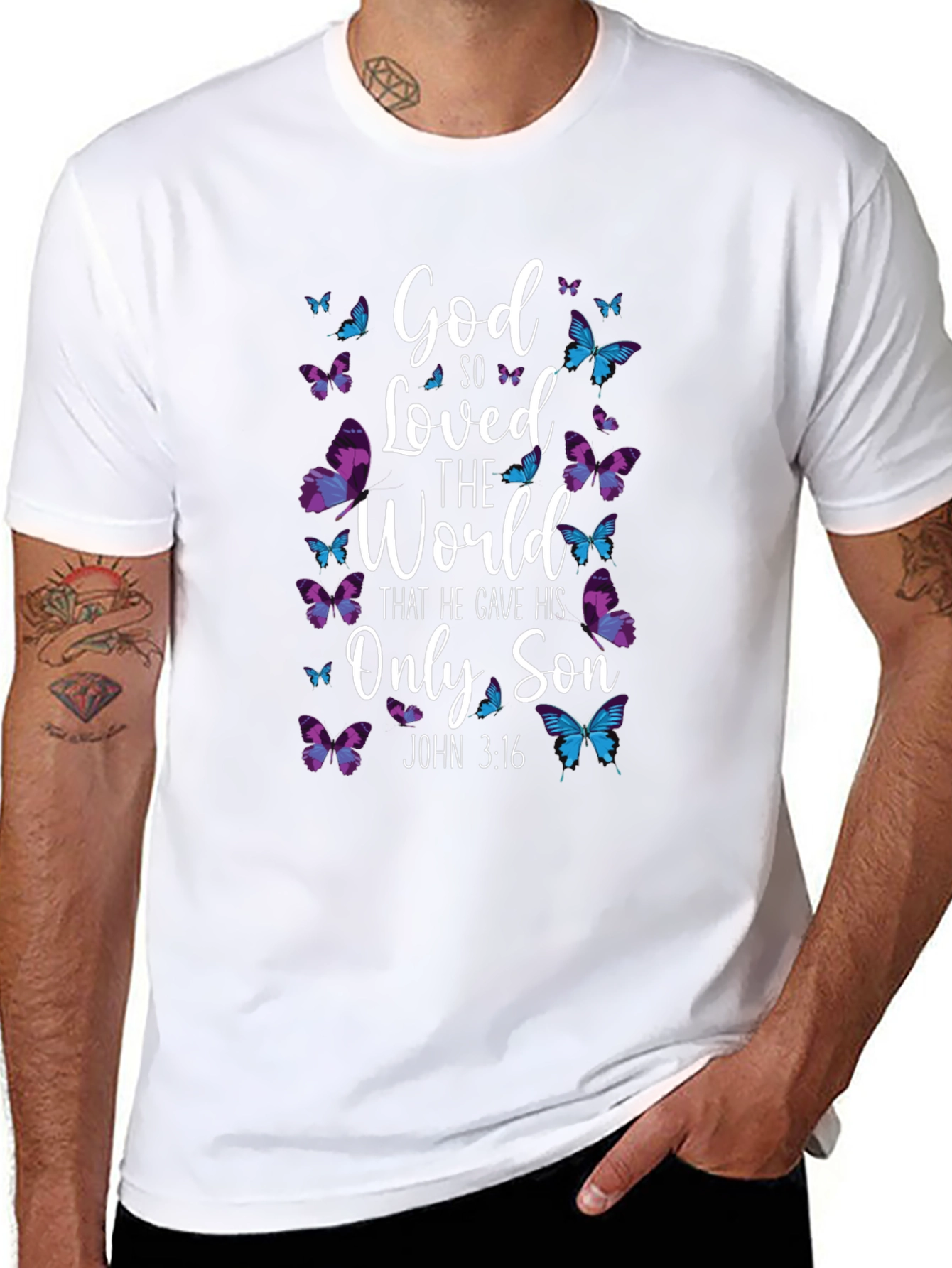 God So Loved the World Christian T-Shirt