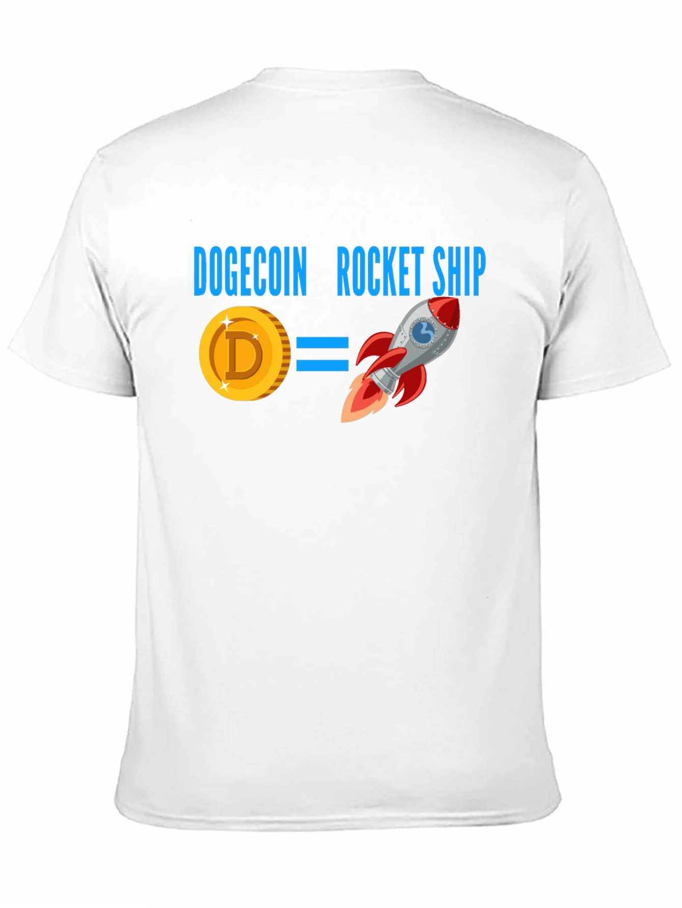 Dogecoin Rocket Ship T-Shirt
