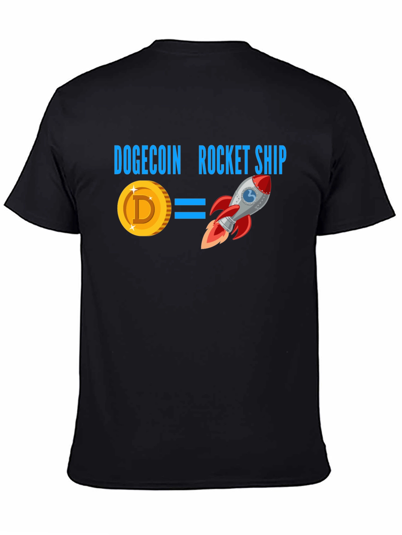 Dogecoin Rocket Ship T-Shirt