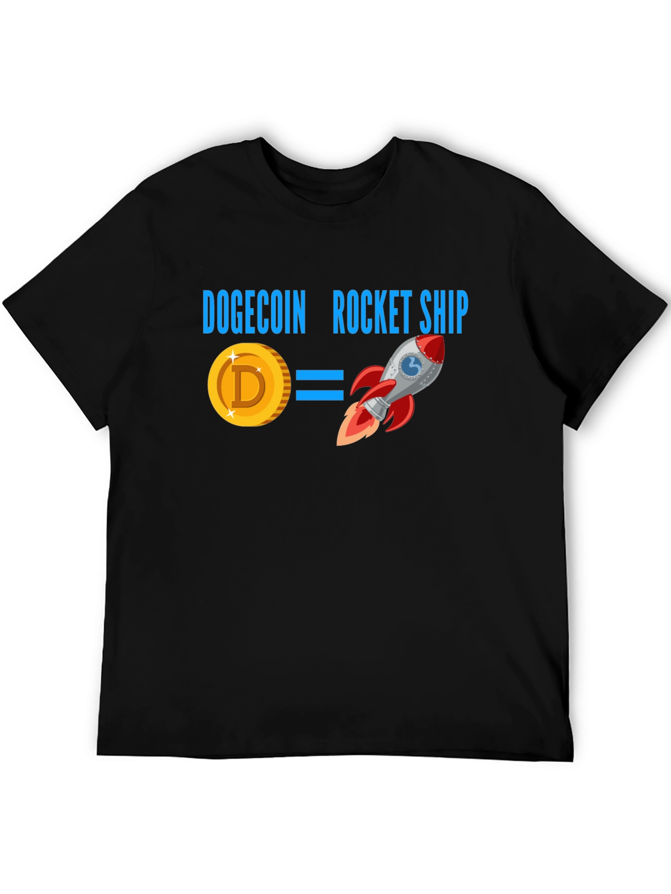 Dogecoin Rocket Ship T-Shirt