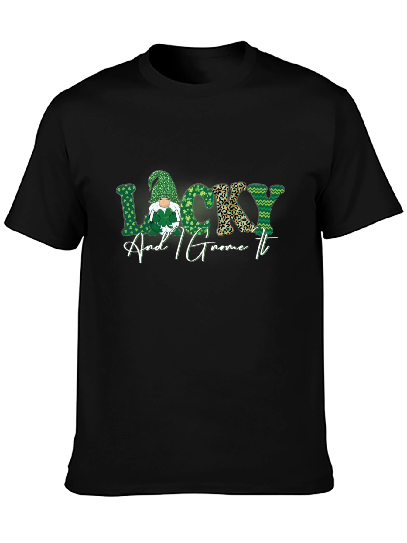Lucky and I Gnome It St. Patricks Day T-Shirt