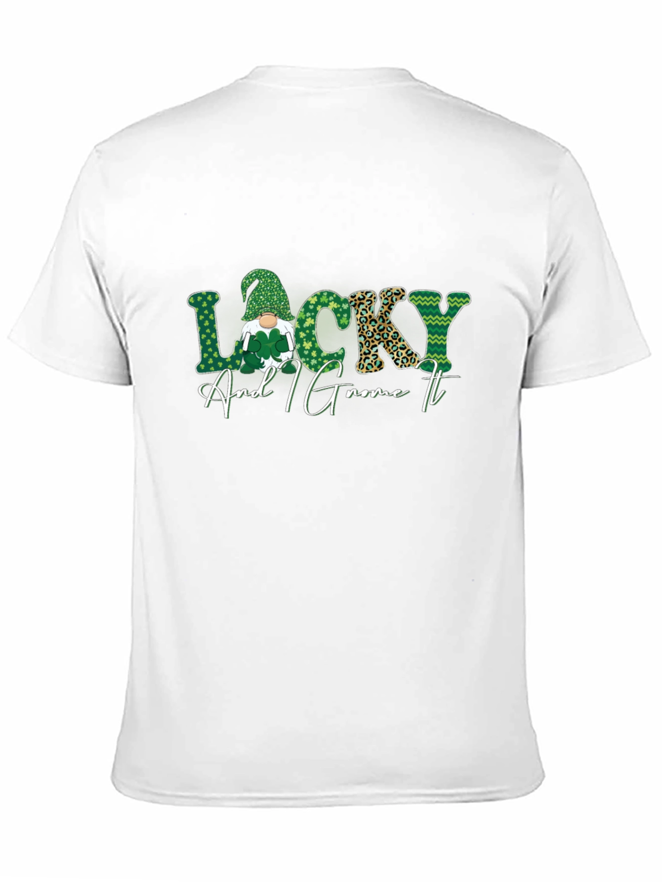 Lucky and I Gnome It St. Patricks Day T-Shirt