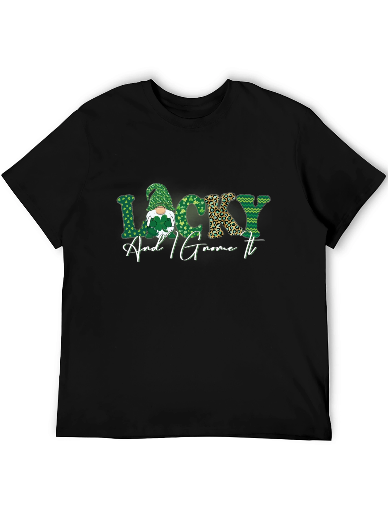 Lucky and I Gnome It St. Patricks Day T-Shirt