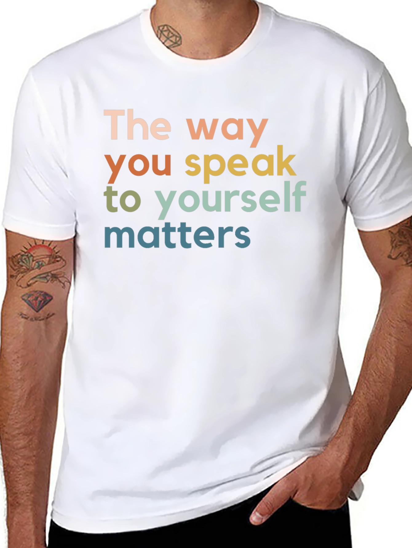 The Way You Speak T-Shirt - Positive Affirmation Tee