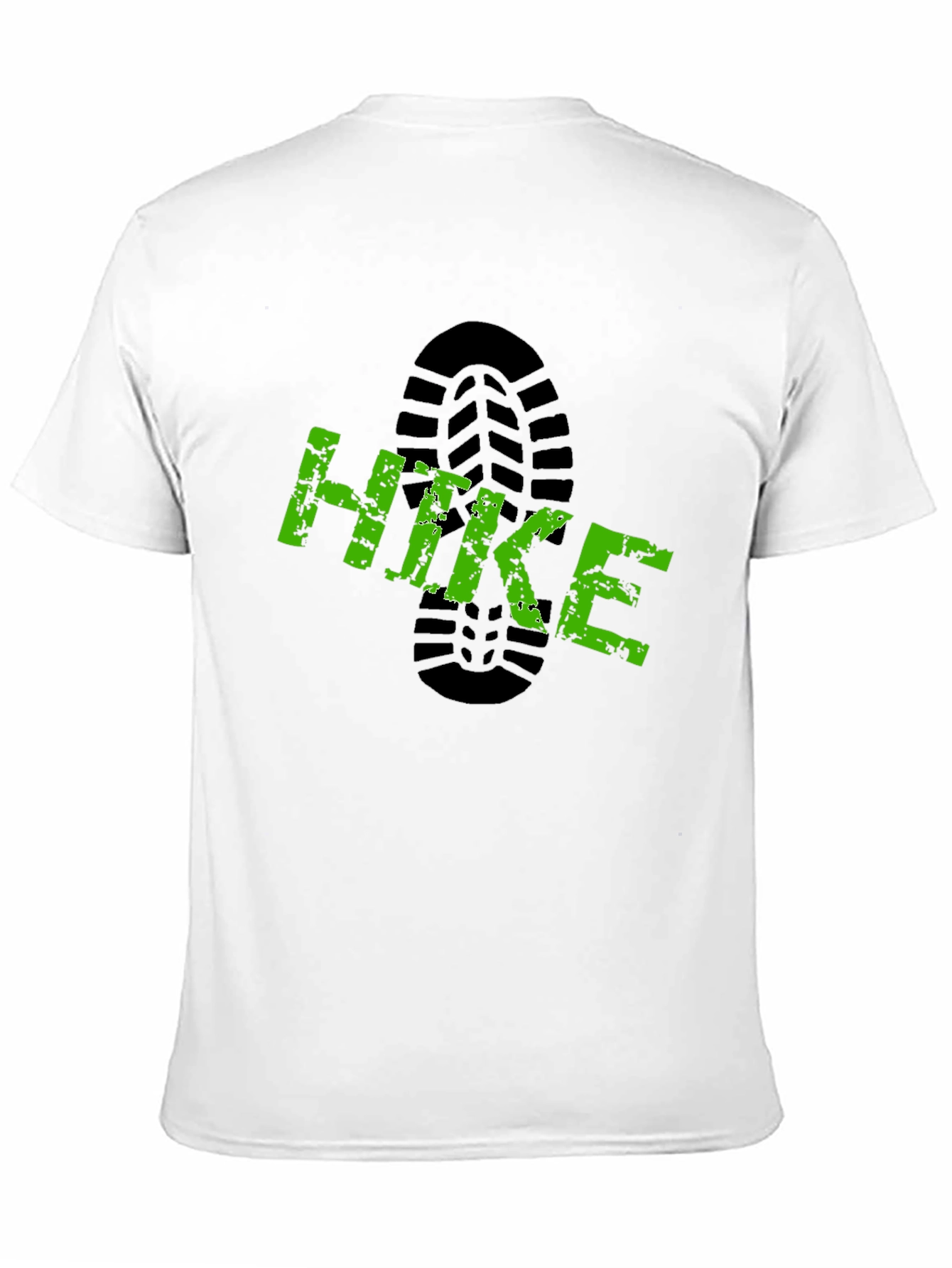 Hike Graphic Print Black T-Shirt