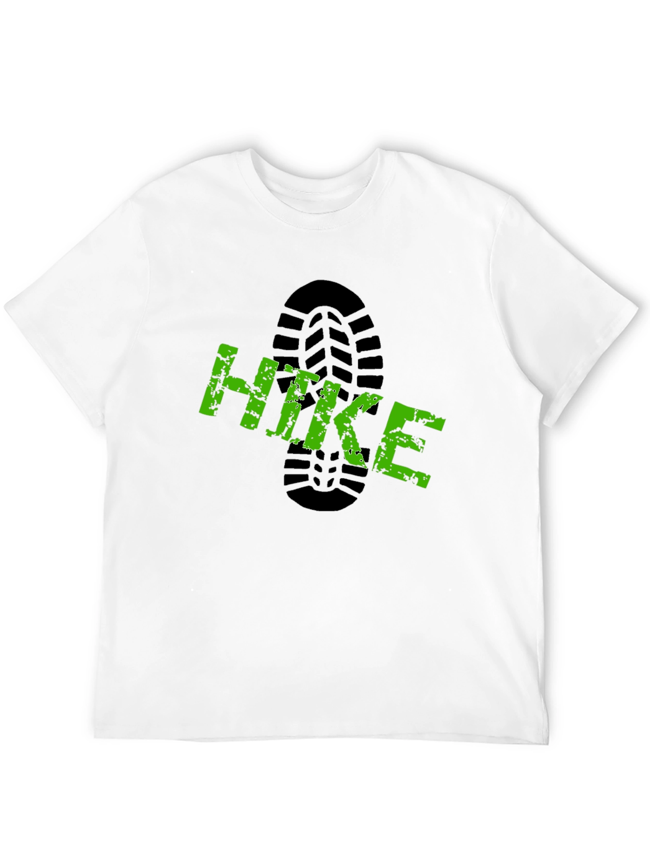 Hike Graphic Print Black T-Shirt