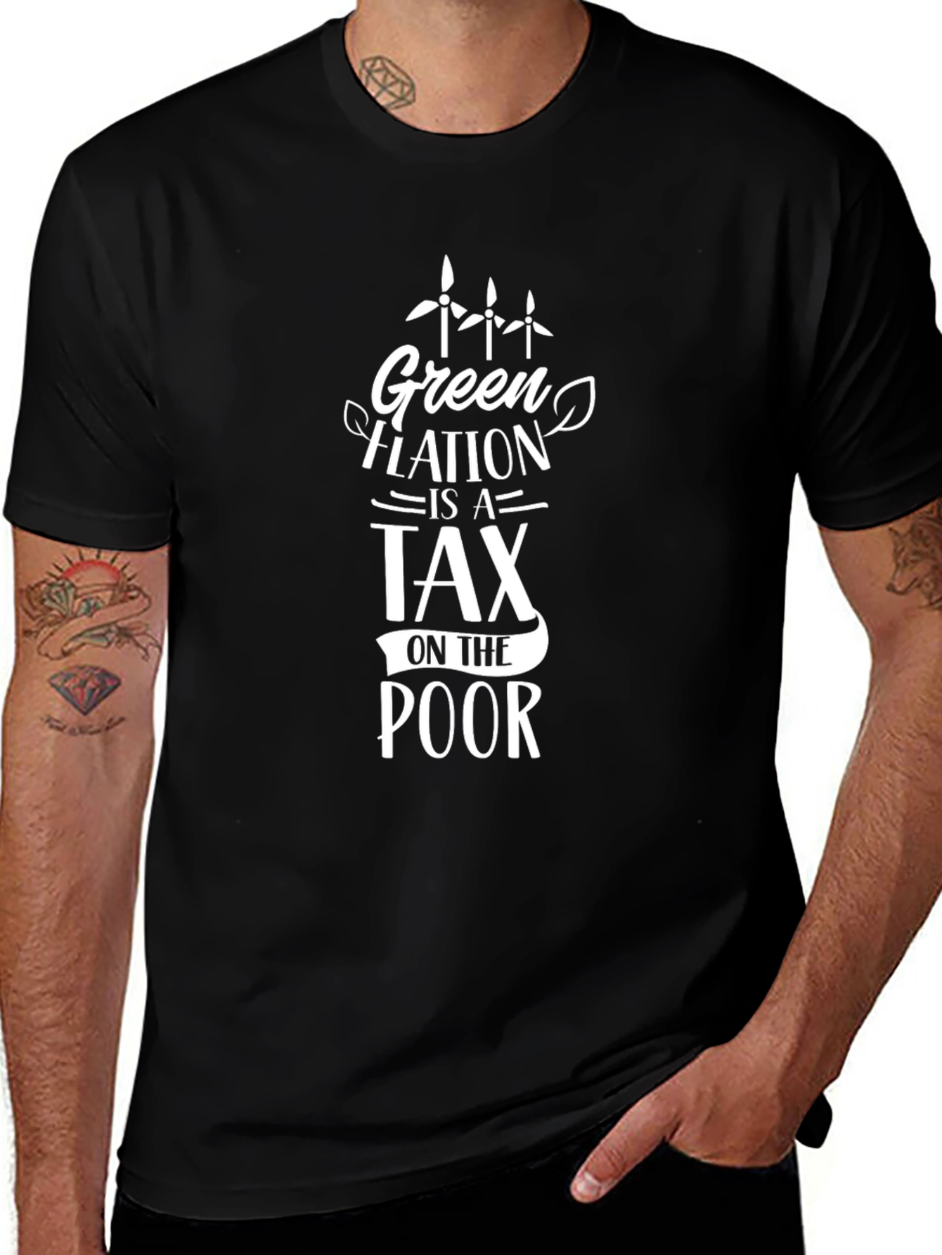 Greenflation is a Tax on the Poor T-Shirt