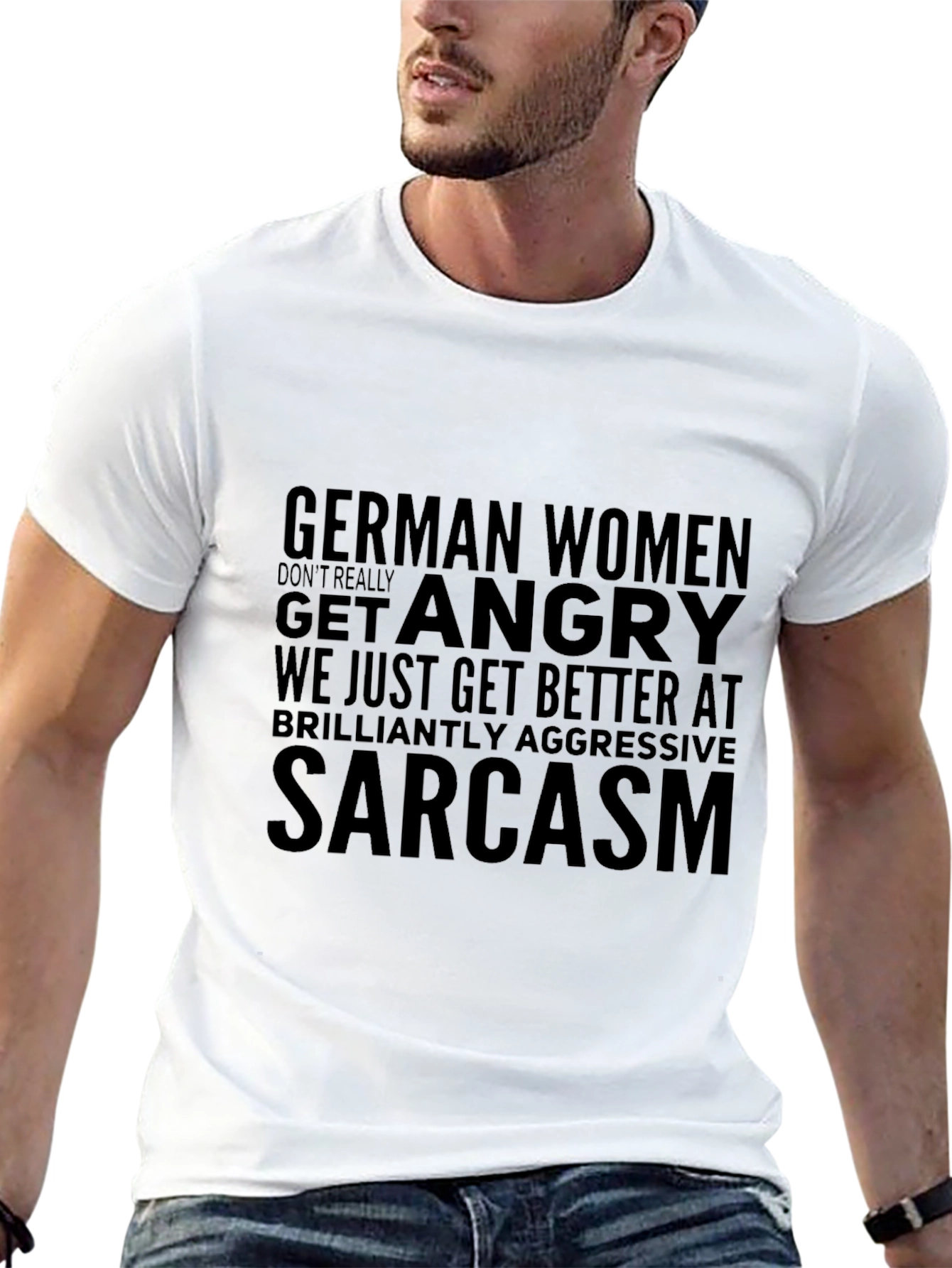 Sarcastic German Women Graphic Tee