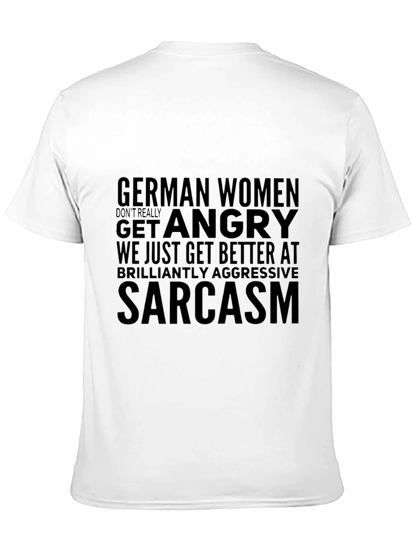 Sarcastic German Women Graphic Tee
