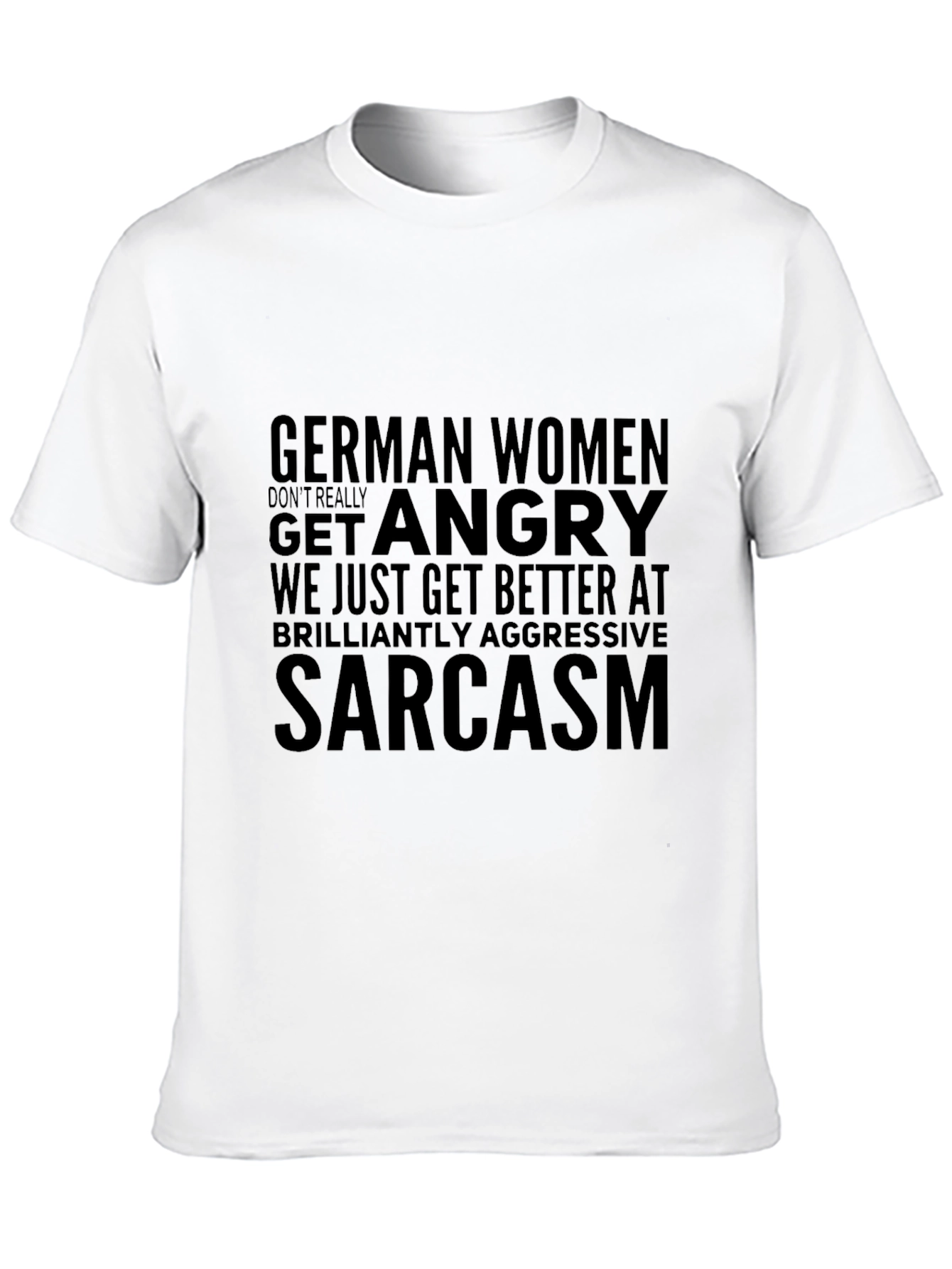 Sarcastic German Women Graphic Tee