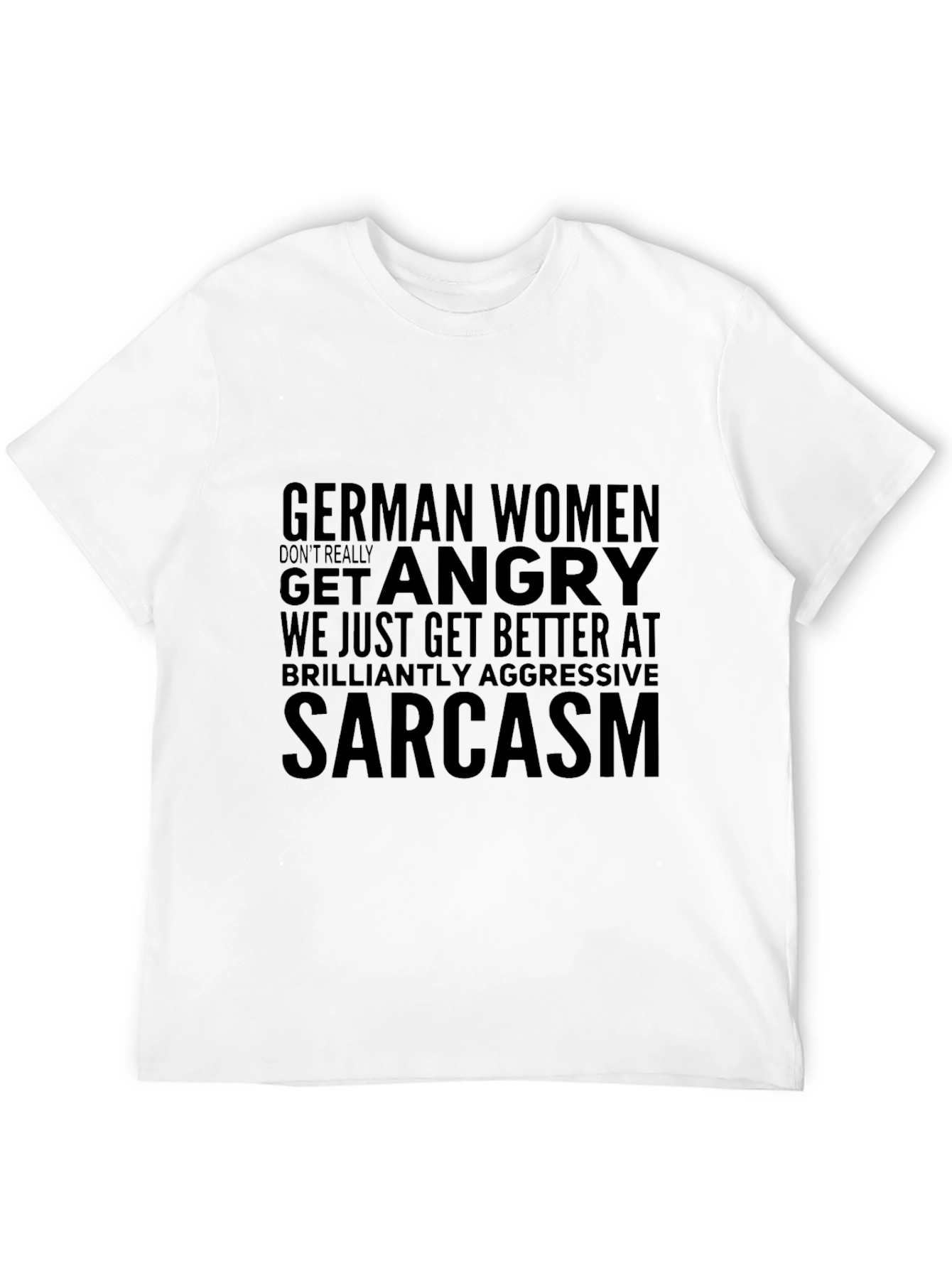 Sarcastic German Women Graphic Tee