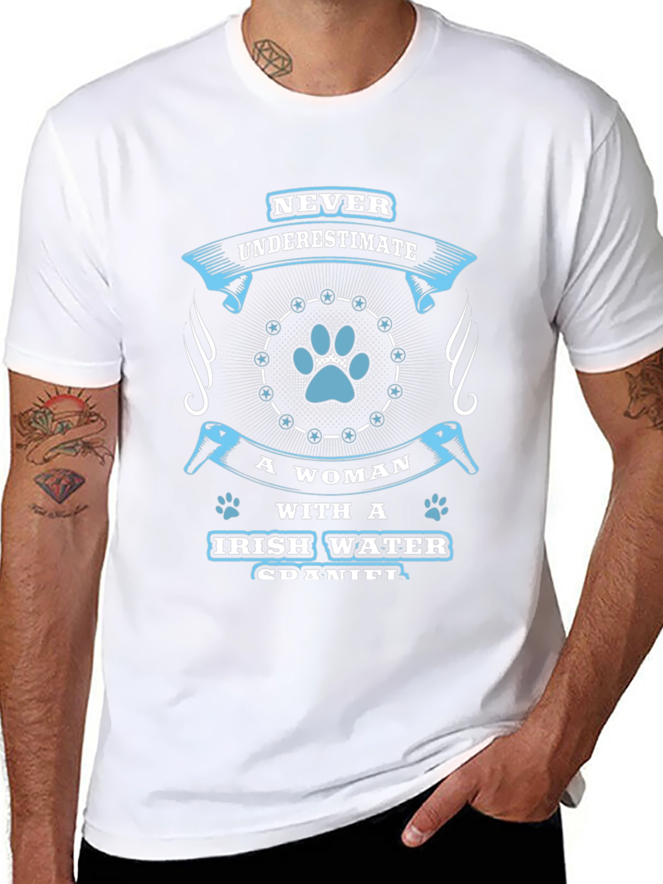 Irish Water Spaniel Woman T-Shirt