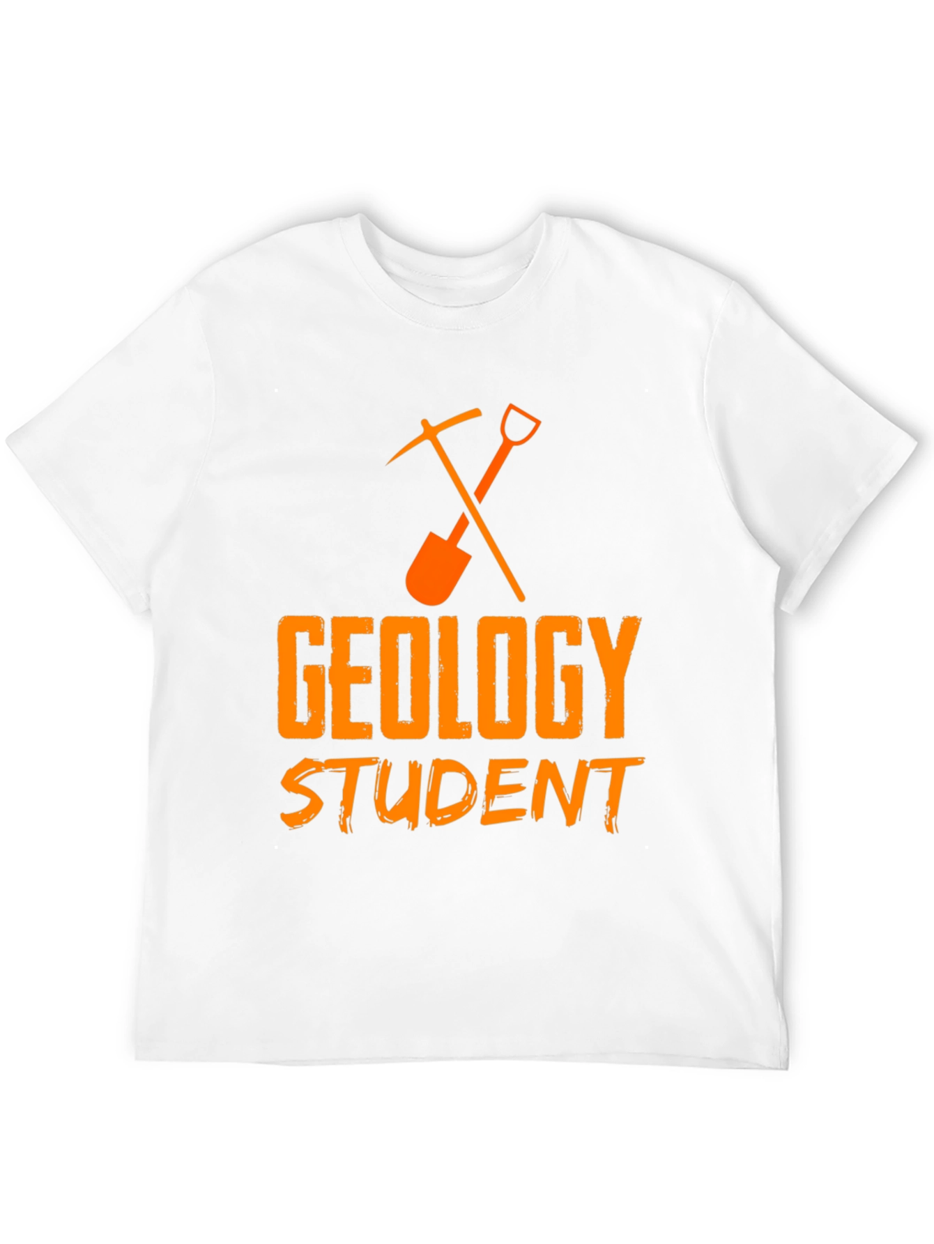Geology Student T-Shirt - Black Cotton Tee