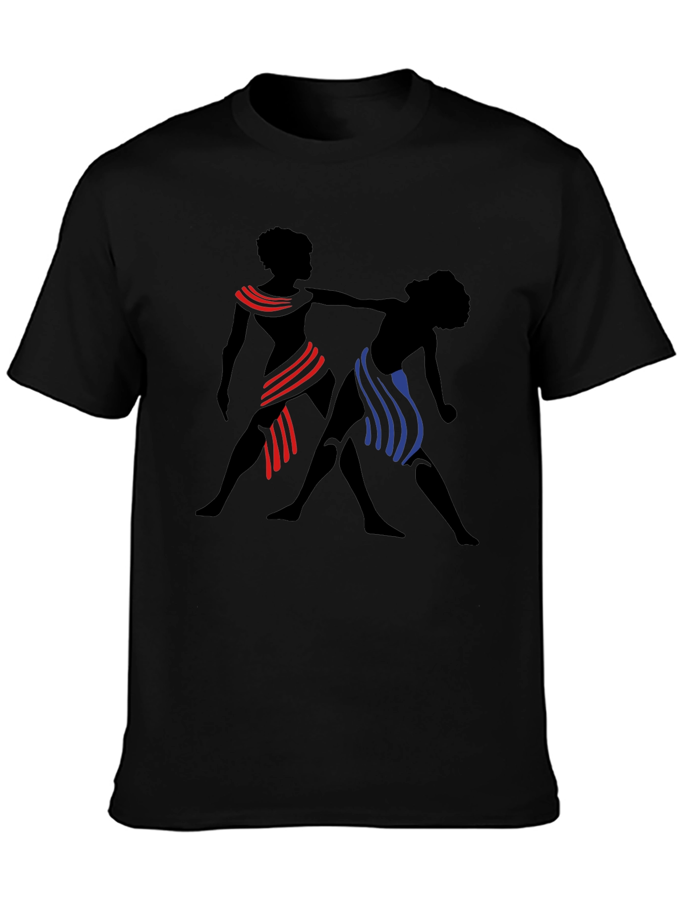 Silhouette Figures Graphic Tee