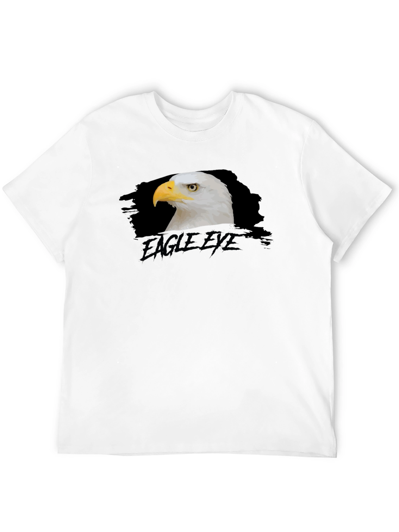 Eagle Eye Black T-Shirt Graphic Print