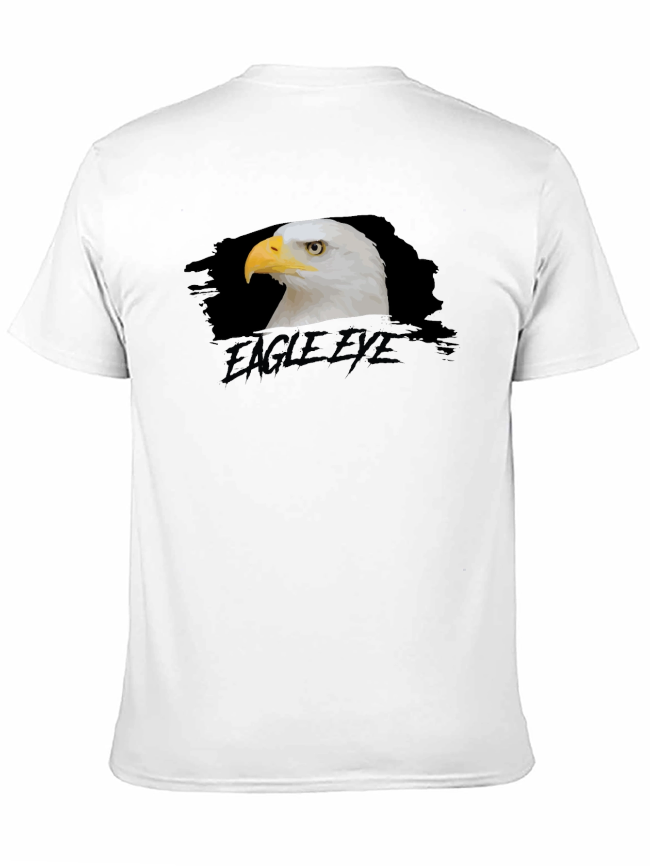 Eagle Eye Black T-Shirt Graphic Print