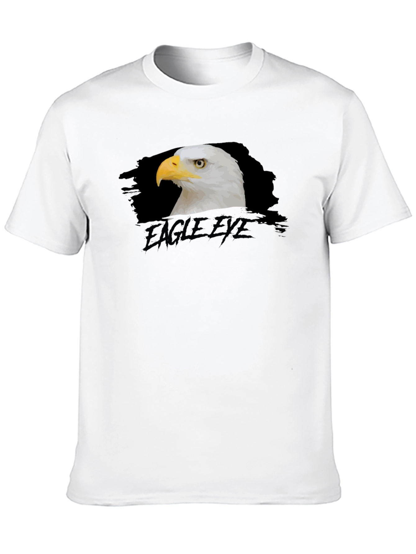 Eagle Eye Black T-Shirt Graphic Print