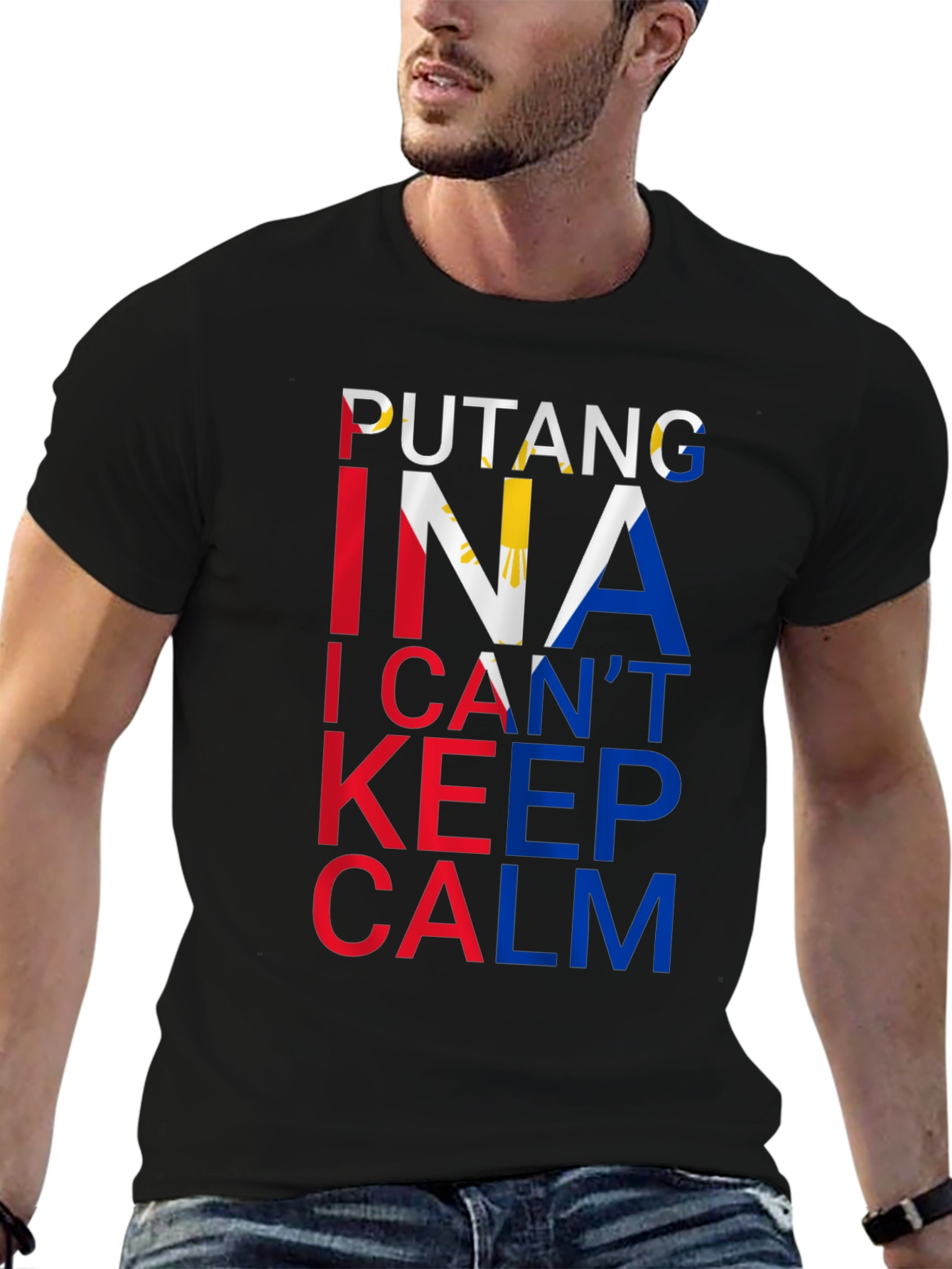 Funny Filipino Pride T-Shirt - I Cant Keep Calm
