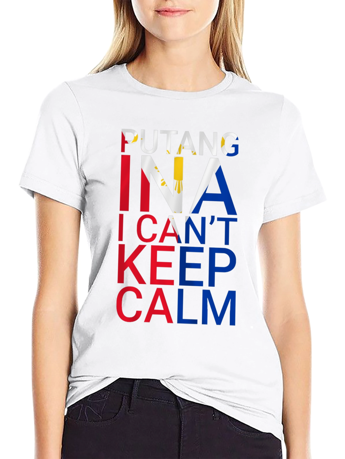 Funny Filipino Pride T-Shirt - I Cant Keep Calm