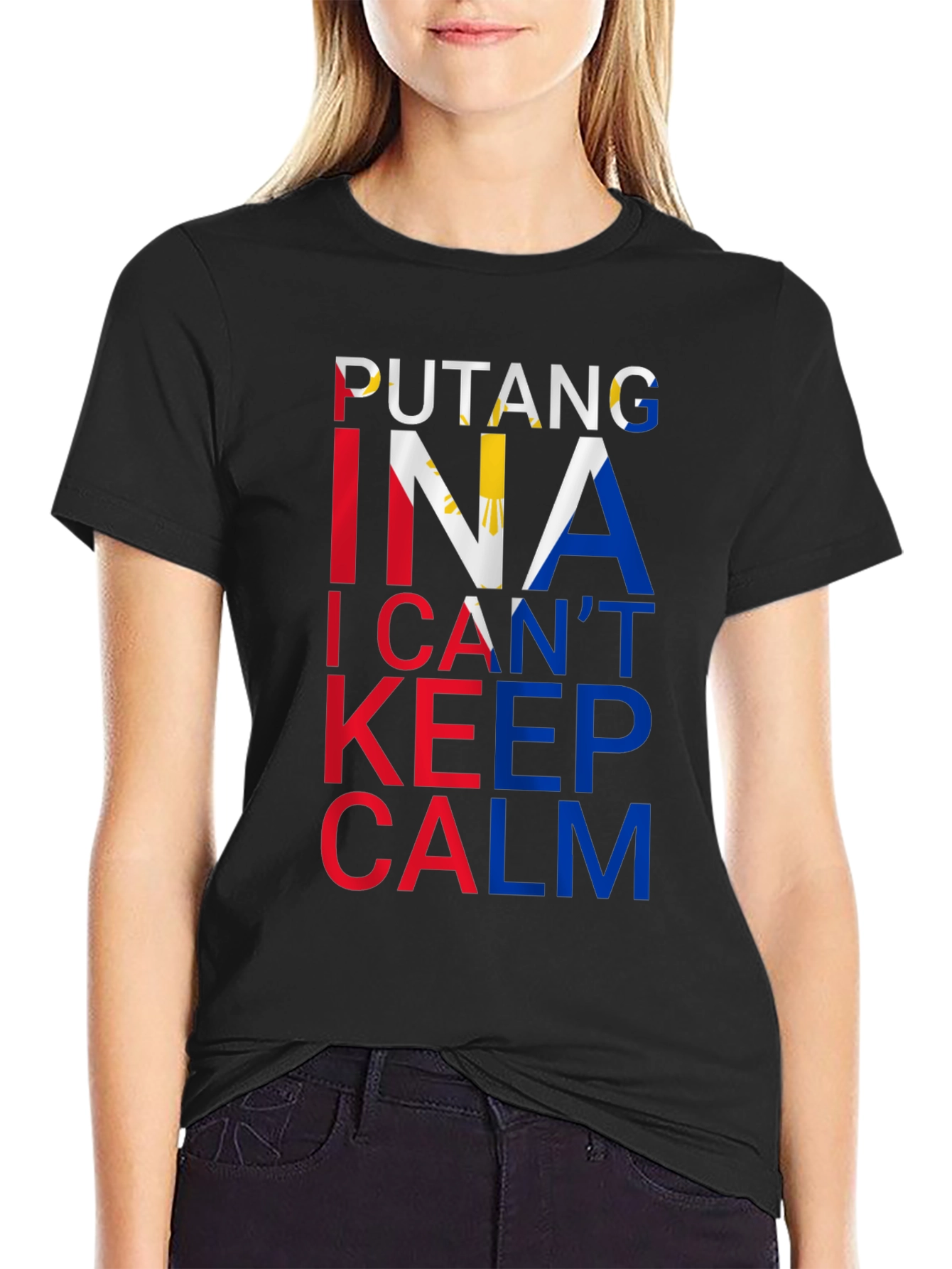 Funny Filipino Pride T-Shirt - I Cant Keep Calm