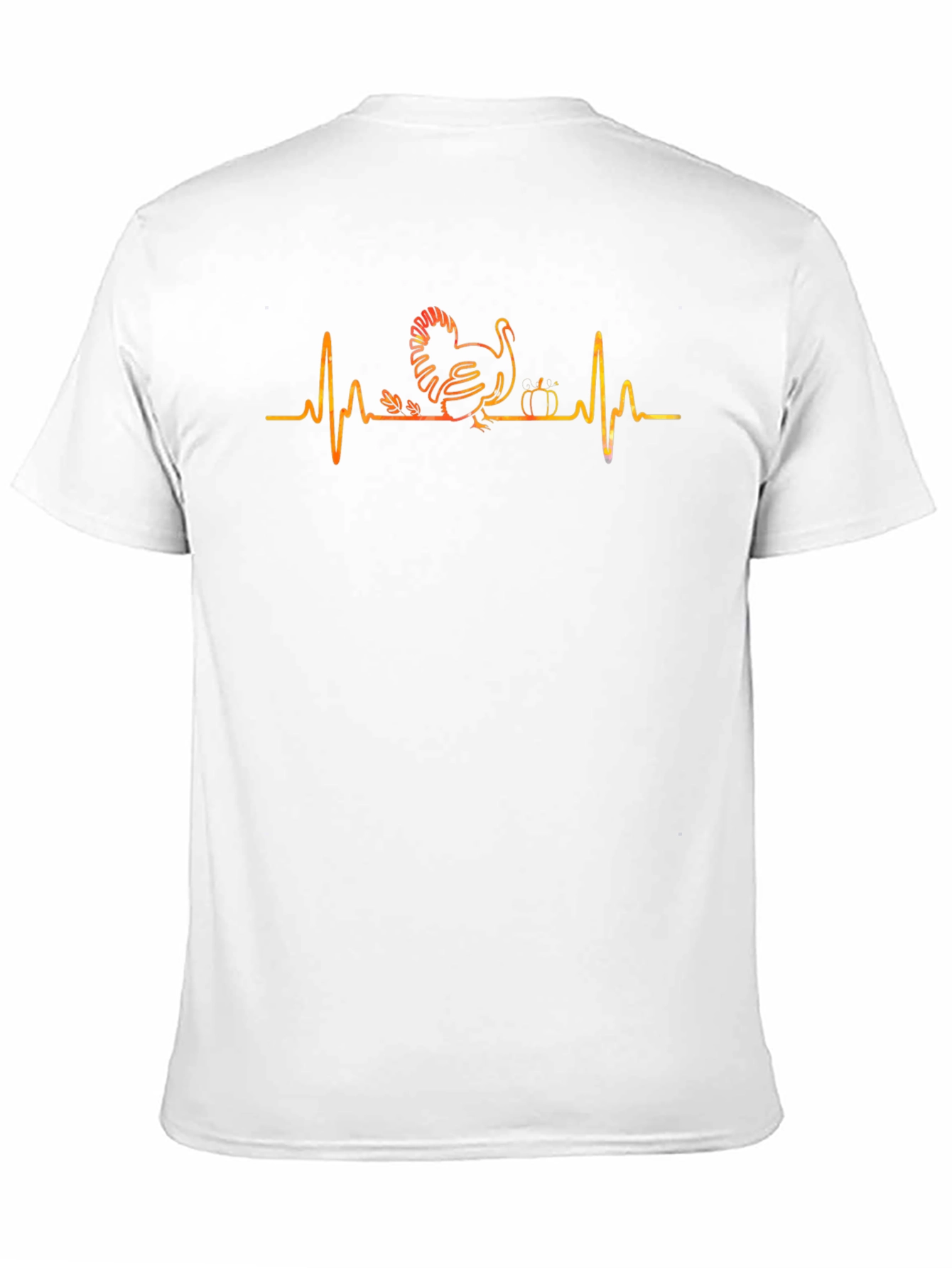 Thanksgiving Turkey Heartbeat T-Shirt