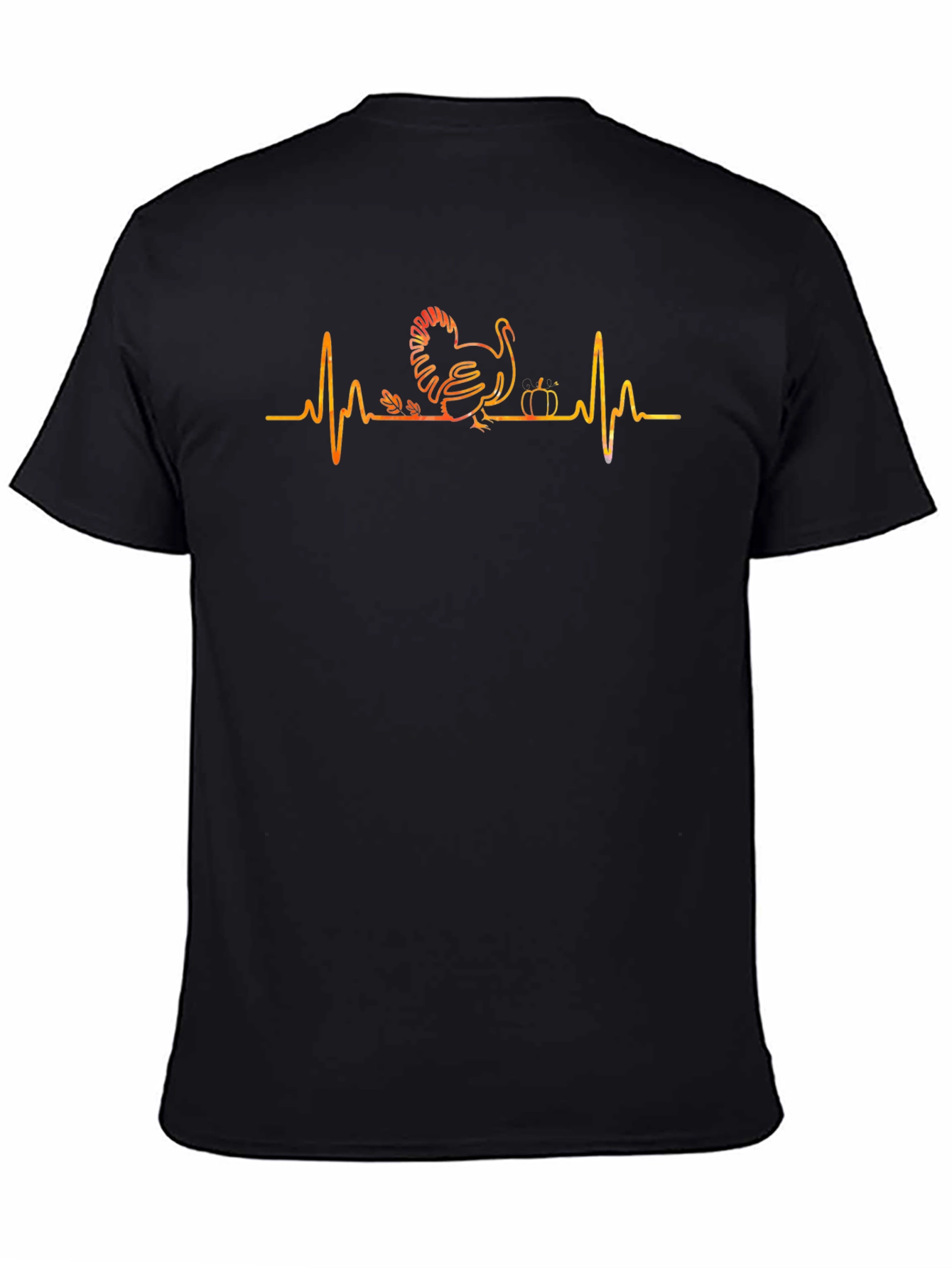 Thanksgiving Turkey Heartbeat T-Shirt
