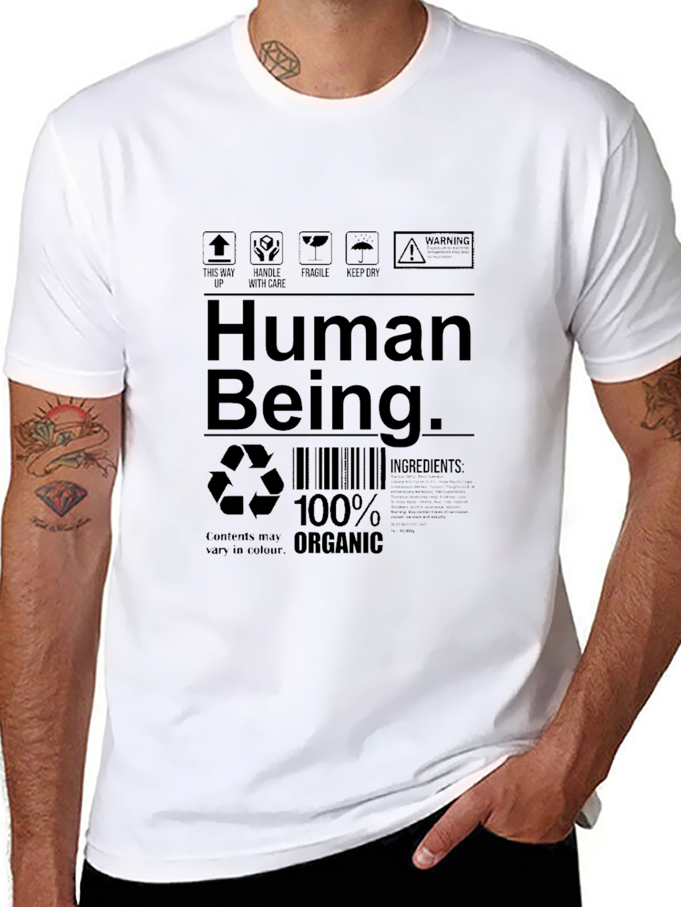 Human Being 100% Organic T-Shirt