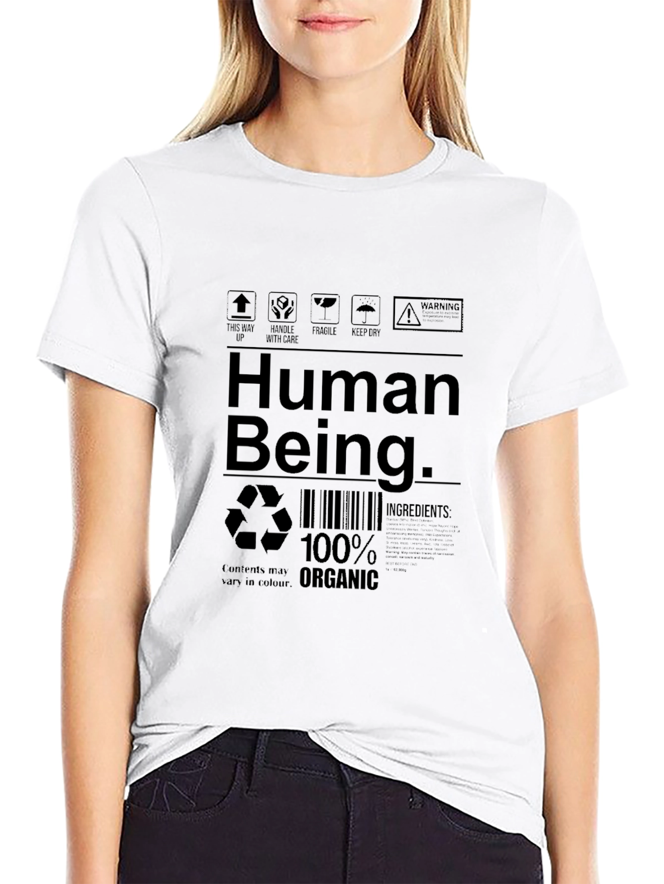 Human Being 100% Organic T-Shirt