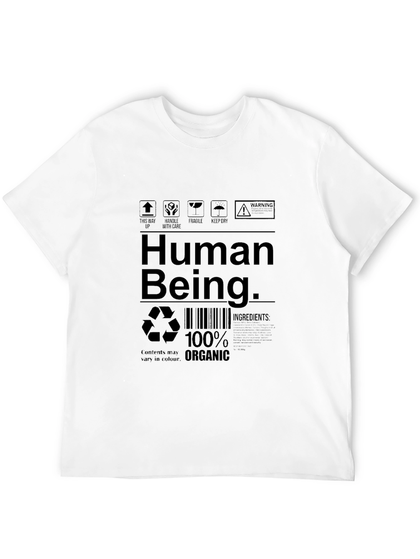 Human Being 100% Organic T-Shirt