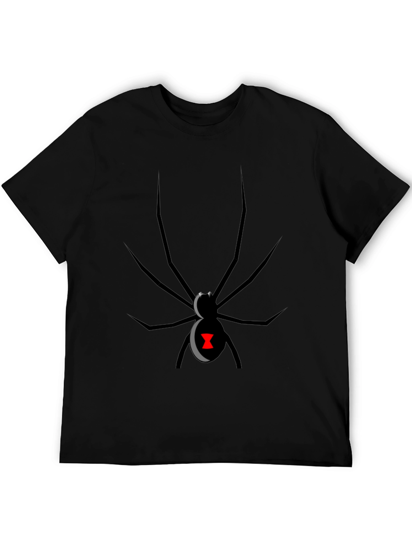 Black Widow Spider Graphic Tee - Stylish & Unique