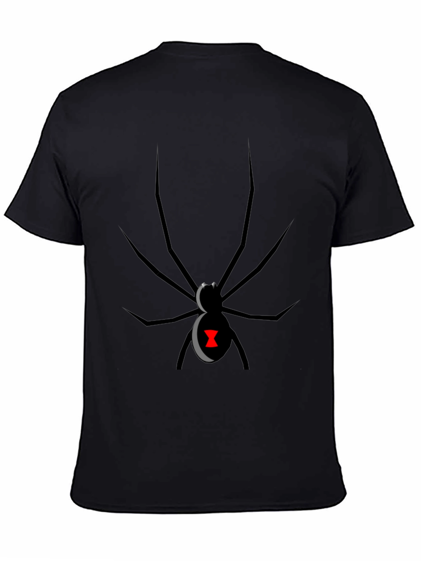 Black Widow Spider Graphic Tee - Stylish & Unique